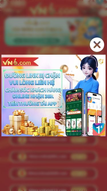 Screenshot 06/05/2025 vn6vip70.com VN6 1 69ms vn6vip006.com 2 55ms vn6vip009.com 3 56ms vn6vip001.com 4 49ms vn6vip6699.com 5 60ms vn6vip010.com