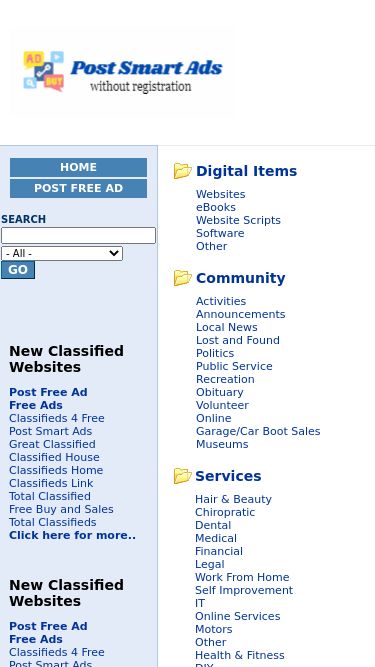 Screenshot 06/01/2025 postsmartads.com