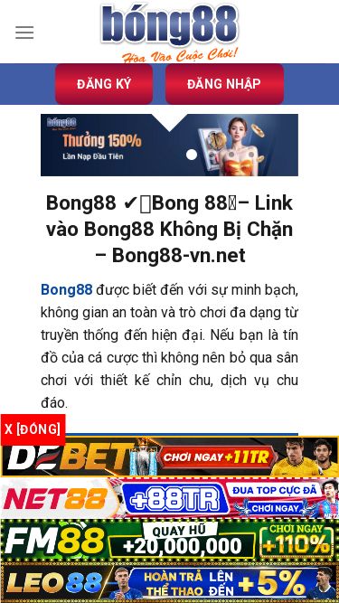 Screenshot 16/03/2025 bong88-vn.net Bong88 ✔️ Link vào Bong88 Không Bị Chặn - Bong88-vn.net Skip to content Đăng kýĐăng nhậpBONG88Tỷ Lệ KèoBảng Xếp HạngĐánh Giá Nhà CáiKết Quả Bóng ĐáLịch Thi ĐấuSoi Kèo Bóng ĐáTin Bóng ĐáĐăng kýĐăng nhập Bong88 ✔️【Bong 88】– Link vào Bong88 Không Bị Chặn – Bong88-vn.netBong88 được biết đến với sự minh bạch, không gian an toàn và trò chơi đa dạng từ truyền thống đến hiện đại. Nếu bạn là tín đ