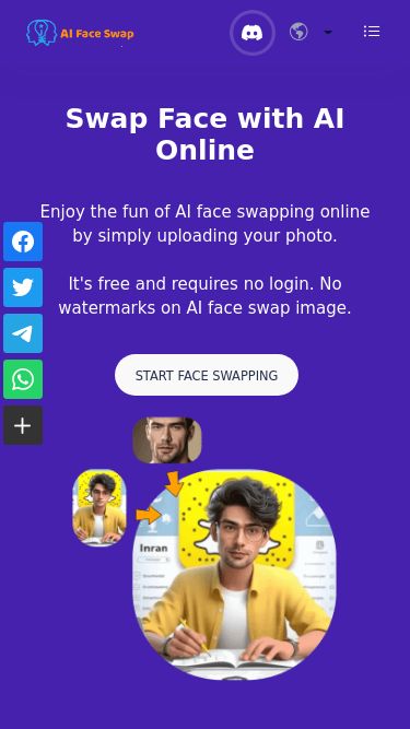 Screenshot 07/11/2024 aifaceswap.io