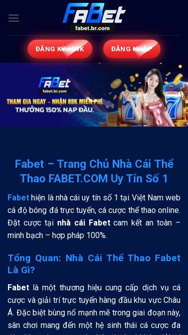 Screenshot 22/07/2026 fa88.de.com Fabet - Trang Cá Cược Bóng Đá FABET.COM | Nhà Cái Uy Tín Số 1 VN Bỏ qua nội dung ĐĂNG KÝ +99K ĐĂNG NHẬP FABET THỂ THAO CASINO BẮN CÁ XỔ SỐ ĐÁ GÀ KHUYẾN MÃI FABET ĐĂNG KÝ +99K ĐĂNG NHẬP Fabet – Trang Chủ Nhà Cái Thể Thao FABET.COM Uy Tín Số 1 Fabet hiện là nhà cái uy tín số 1 tại Việt Nam web cá độ bóng đá trực tuyến, cá cược thể thao online. Đặt cược tại nhà cái Fabet cam kết an toàn – minh bạch – hợp p