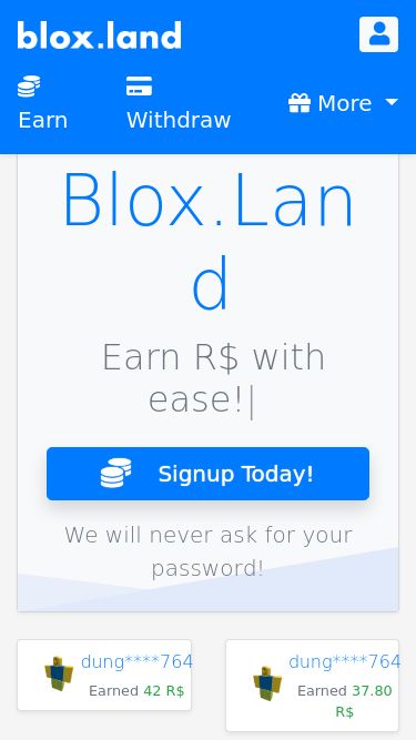 Screenshot 16/12/2024 blox.land 
