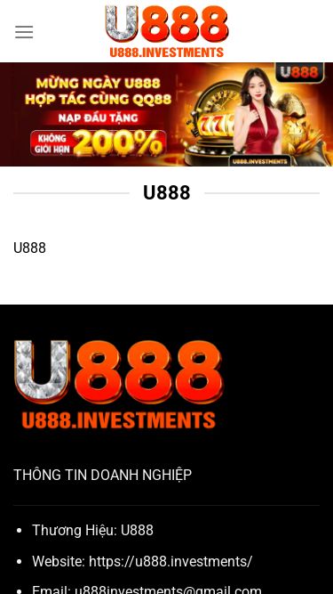 Screenshot 12/03/2025 u888.investments Nhà Cái Bỏ qua nội dung Trang chủ Casino Thể Thao Xổ Số Đá Gà Nổ hũ Bắn Cá Khuyến Mãi Đại lý Tin tức Hướng dẫn U888 U888 THÔNG TIN DOANH NGHIỆP Thương Hiệu: U888 Website: https://u888.investments/ Email: u888investments@gmail.com Số Điện Thoại: 0368441265 Địa Chỉ: 2 P. Vĩnh Phúc, Vĩnh Phú, Ba Đình, Hà Nội, Việt Nam Trang chủ Casino Thể Thao Xổ Số Đá Gà Nổ hũ Bắn Cá Khuyến Mãi Đại lý Tin tức Hướng dẫn - Newslett