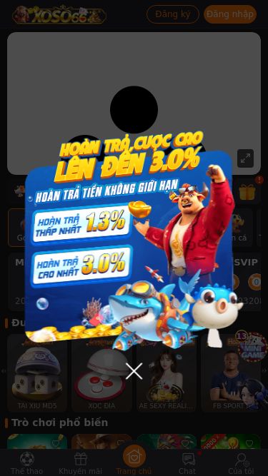 Screenshot 30/04/2025 pcgscvyo.ondinh1.com Welcome to XOSO66 -XOSO66 CASINO link đăng ký đăng nhập nhà cái XOSO66 mới nhất 2024 Welcome Thông báo thanh toán Chi tiết Mã giao dịch: Đội: Tiền cược: Thưởng: Tiền nạp đã xử lý thành công Số tiền: Tiền rút đã xử lý thành công Số tiền: Tiền rút đã xử lý thành công Số tiền: Xác nhận đã nhận tiền Lịch sử Đăng ký Đăng nhập Một tuần mới bắt đầu một hành trình mới Đừng quên nhận thưởng hàng 