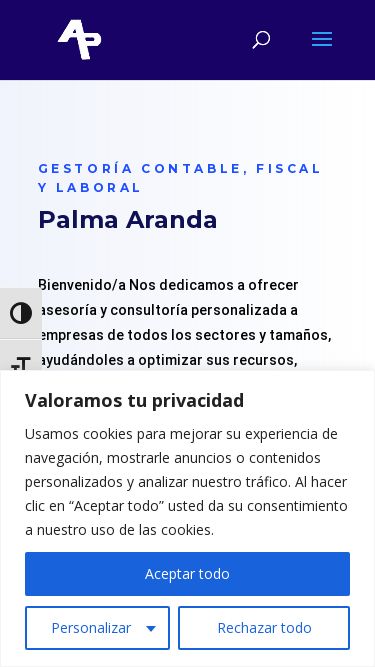 Screenshot 29/09/2024 00:09:00 arandaasesoria.com