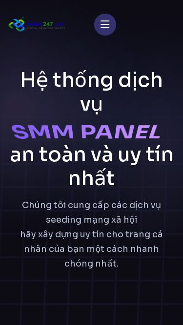 Screenshot 04/06/2025 subre247.net Trang Chủ Dịch Vụ Khác Thuê API BANK Mua Mã Nguồn Thuê CronJobs Get Start Home Dịch Vụ Khác Thuê API BANK Mua Mã Nguồn Thuê CronJobs Get Started Free Hệ thống dịch vụ SMM PANEL Media Social an toàn và uy tín nhất Chúng tôi cung cấp các dịch vụ seeding mạng xã hội hãy xây dựng uy tín cho trang cá nhân của bạn một cách nhanh chóng nhất. Login with Google Login with Facebook Or continue with Quên mật khẩu Đăng Nhập Login with Google Log
