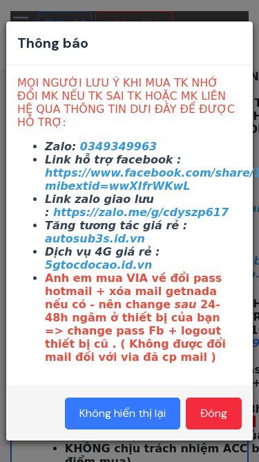 Screenshot 21/02/2025 shopmmopro.online Shopmmopro.online MMO Resource Store Select Language: Vietnamese Vietnamese English Select Currency: Số Dư 0đ - Giảm: 0% Mua Tài Khoản Mua Tài Liệu Dịch Vụ Tăng like Lịch Sử Mua Hàng Tiếp Thị Liên Kết Nạp Tiền Ngân Hàng Hoá Đơn Nạp Thẻ Khác Công Cụ Check Live Facebook ePhotor Chèn Watermark Icon Facebook Khuôn Mặt Ngẫu Nhiên Liên Hệ Ví: 0đ Đăng Nhập Notifications Bạn chưa đăng nhập Đăng Nhập Đăng Ký SHOPMMOPRO.ONLINE XIN KÍNH CHÀO