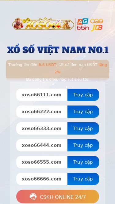 Screenshot 23/03/2025 j1nvk8m7.kknlongs.com Welcome to XOSO66 Thưởng lên đến 6.6 USDT, tất cả đơn nạp USDT tặng 2% Đa dạng trò chơi, nạp rút siêu tốc xoso66111.com Truy cập xoso66222.com Truy cập xoso66333.com Truy cập xoso66444.com Truy cập xoso66555.com Truy cập xoso66666.com Truy cập CSKH ONLINE 24/7 TẢI APP HƯỚNG DẪN @ 2014-2024 v1.6.2 xoso66 All rights reserved xoso66 All rights reserved xoso66【xoso66】 xoso66APP   》 xoso66.com xoso66APP   》 xoso66.com