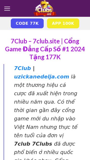 Screenshot 03/01/2025 7club.site 