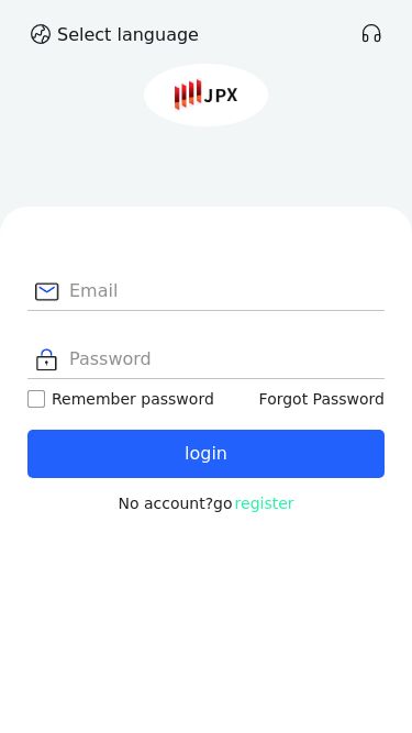 Screenshot 09/03/2025 jpxmarkes.com login本站点必须要开启JavaScript才能运行Select languageEmailPasswordRemember passwordForgot PasswordloginNo account?goregister Home Markets Trade Finance Assets Cancel Cancel OK