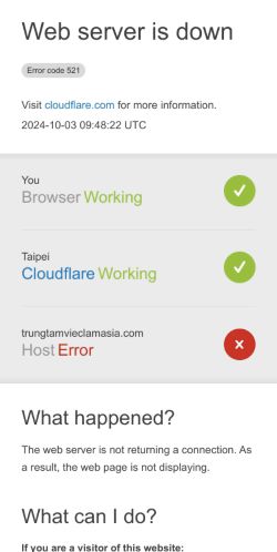 Screenshot 03/10/2024 trungtamvieclamasia.com
