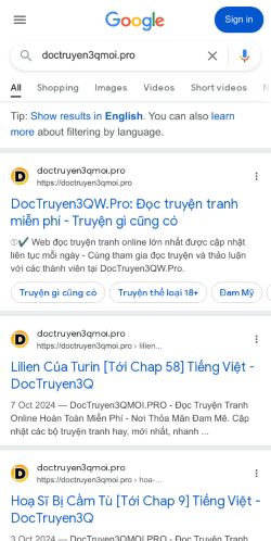 Screenshot 14/11/2024 doctruyen3q18.pro