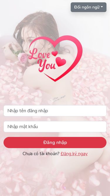 Screenshot 16/05/2025 thienduonglacloi.com Đăng nhập Đổi ngôn ngữ Tiếng Việt Tiếng Anh Tiếng Đức Tiếng Hàn Đăng nhập Chưa có tài khoản? Đăng ký ngay