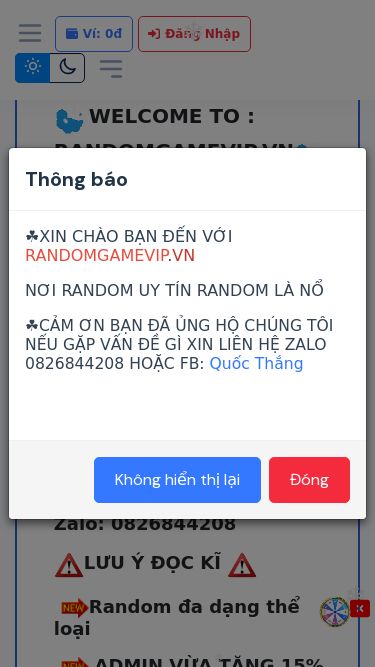 Screenshot 01/01/2025 baohung.randomgamevip.vn