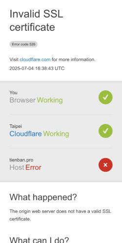 Screenshot 04/07/2025 tienban.pro 
