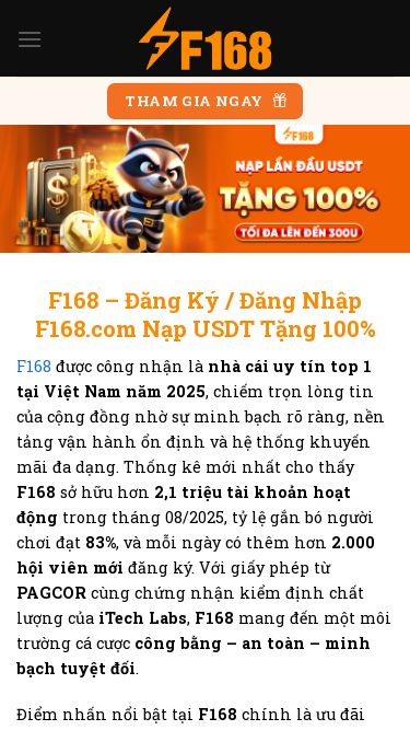 Screenshot 03/11/2025 yachting.eu.com F168 - Đăng Ký / Đăng Nhập F168.com Nạp USDT Tặng 100%