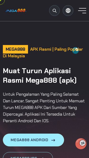 Screenshot 09/09/2025 mega888.uk.com Download MEGA888 APK Rasmi & Login | Paling Popular di Malaysia