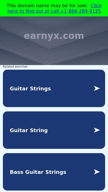 Screenshot 11/10/2024 earnyx.com 