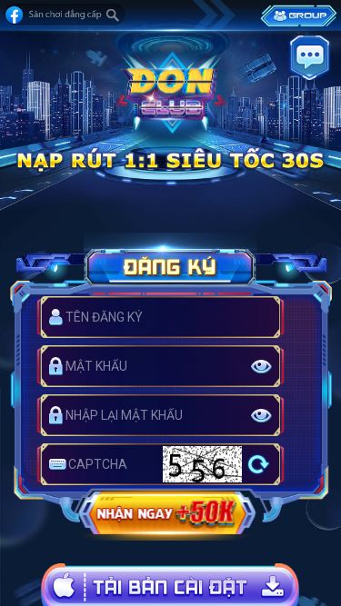 Screenshot 17/03/2025 don8.club DonClub ⭐️ Tải Don club - Game Đổi Thưởng Hot 2024 Đăng ký Đăng nhập refresh Cài đặt 1.1.1.1, không lo bị chặn. Xem Thêm DonClub - Donclub - Nạp Rút 1:1 Siêu Tốc 30S Don Club – Tải DONCLUB cho Android, iOS và PC. Chơi và Nổ Hũ cùng DON Club - Nạp Rút 1:1 Siêu Tốc 30S ngay tại taidonclub5.city ngay hôm nay! Don Club – Game Bài Uy Tín Don Club là một trong những cổng game bài trực tuyến phổ biến và đáng tin cậy nhất hiện nay, 