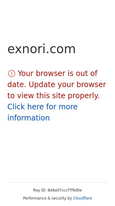 Screenshot 18/10/2024 exnori.com 