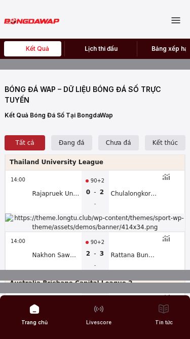 Screenshot 04/06/2025 bongdawap.cc BÓNG ĐÁ WAP - DỮ LIỆU BÓNG ĐÁ SỐ TRỰC TUYẾN - bongdawap Trang chủ Livescore Lịch thi đấu Kết quả Bảng xếp hạng Nhận định Nhà cái uy tín Kèo Nhà Cái Trang chủ Livescore Lịch thi đấu Kết quả Bảng xếp hạng Nhận định Nhà cái uy tín Kèo Nhà Cái Kết quả Lịch thi đấu Bảng xếp hạng Top giải đấu Ngoại Hạng Anh Cup C1 Châu Âu VĐQG Tây Ban Nha VĐQG Itali VĐQG Đức VĐQG Pháp Cúp C2 mới Cúp Libertadores Nhà ngh