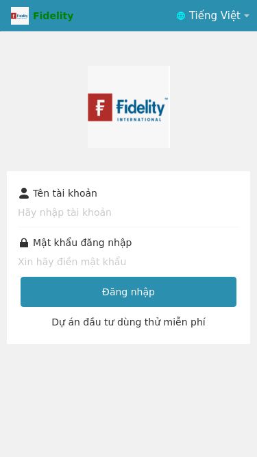 Screenshot 04/03/2025 fidelityvn.com Fidelity FidelityTiếng ViệtTên tài khoảnMật khẩu đăng nhậpĐăng nhậpDự án đầu tư dùng thử miễn phí1234567890