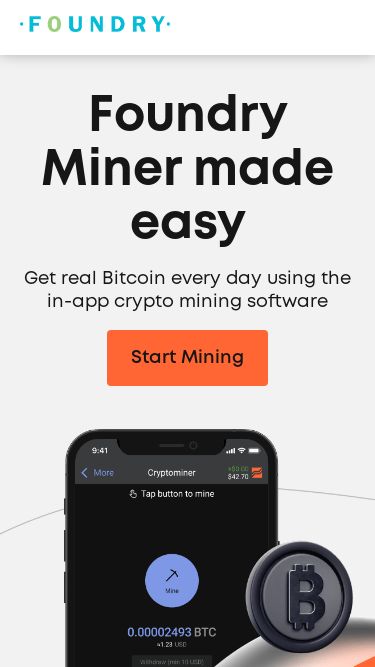 Screenshot  foundryminer.us