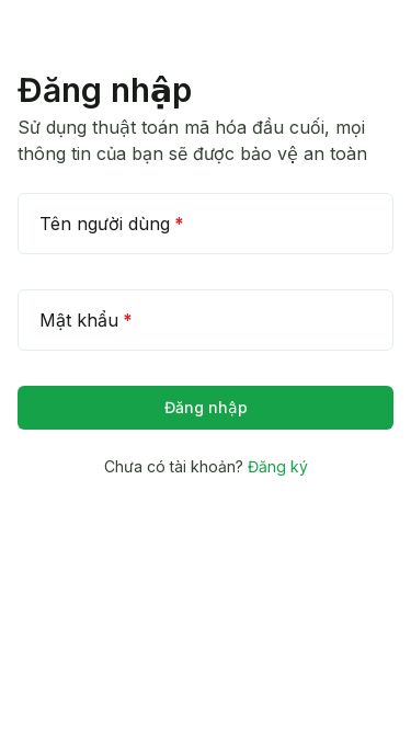 Screenshot 14/04/2025 bossotp.net bossotp - rent otp Đăng nhập Sử dụng thuật toán mã hóa đầu cuối, mọi thông tin của bạn sẽ được bảo vệ an toàn Tên người dùng* Mật khẩu* Đăng nhập Chưa có tài khoản? Đăng ký bossotp - rent otp