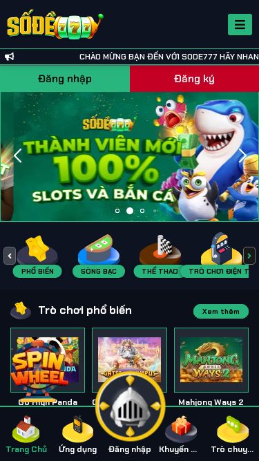Screenshot 15/05/2025 sode777.vip SODE777: Trang cá độ bóng đá đáng tin cậy nhất Việt Nam Login Form Đăng nhập Quên mật khẩu? Chưa có tài khoản? Đăng ký CHÀO MỪNG BẠN ĐẾN VỚI SODE777 HÃY NHANH TAY ĐANG KÝ TÀI KHOẢN VÀ TRẢI NGHIỆM NHIỀU PHẦN QUÀ HẤP DẪN ĐANG CHỜ BẠN Thu, May 15, 12:13:54 PM Vietnam Chào mừng Vui lòng đăng nhập hoặc đăng ký Đăng nhập Đăng ký Quên mật khẩu? Trang Chủ Khuyến mại liên kết Ứng dụng Tin tức Cứu giúp Liên 