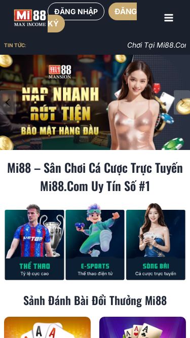 Screenshot 12/05/2025 mi-88.cc Mi88 - Sân Chơi Cá Cược Trực Tuyến Mi88.Com Uy Tín Số #1 Skip to content ĐĂNG NHẬP ĐĂNG KÝ Search MI88Expand Giới Thiệu Mi88 Nạp Tiền Mi88 Rút Tiền Mi88 Cá Độ Mi88 Có Trách Nhiệm Điều Khoản Dịch Vụ MI88 Bảo Mật Liên Hệ Mi88 THỂ THAOExpand Kinh Nghiệm Cá Độ Bóng Đá THỂ THAO ĐIỆN TỬ CASINO TRỰC TUYẾNExpand Cổng Game Tài Xỉu Cổng Game Xóc Đĩa Kinh Nghiệm Chơi Xóc Đĩa Kinh Nghiệm Tài Xỉu Tool Hack Tài Xỉu Tool X