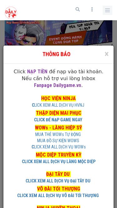 Screenshot  dailygame.vn