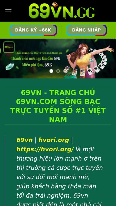 Screenshot 06/03/2025 hvori.org 69VN - Trang Chủ 69vn.com Sòng Bạc Trực Tuyến Số #1 Việt Nam Skip to content Vị Trí Email 24/24 +47 900 99 000 Đăng ký +88k Đăng Nhập Trang Chủ Bắn Cá nổ hũ live casino Thể Thao Xổ số liên hệ khuyến mãi Hướng Dẫn Đăng ký +88k Đăng Nhập 69VN - Trang Chủ 69vn.com Sòng Bạc Trực Tuyến Số #1 Việt Nam 69vn | hvori.org | https://hvori.org/ là một thương hiệu lớn mạnh ở trên thị trường cá cược trực tuyến với sự đổi