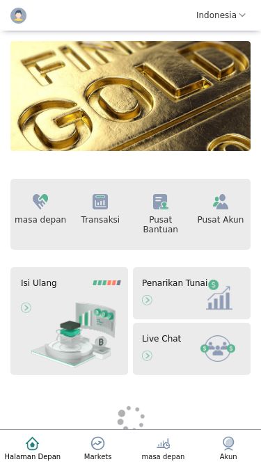 Screenshot 04/05/2025 gdkb.nodydrshop.top Gold Please enable JavaScript to continue. Indonesia masa depan Transaksi Pusat Bantuan Pusat Akun Isi Ulang Penarikan Tunai Live Chat --memuat-- Keunggulan Kami Teknologi yang aman dan stabil, andal Tim teknis terkemuka, semua perlindungan keselamatan, penelitian independen dan pengembangan mesin efisiensi tinggi, masih dapat diandalkan di bawah massa dan transmisi. Kepatuhan profesional, pengalaman yang kaya Tim operasi profesional, pengalaman bertahun -tahun di industri blockchain dan keuangan. Memegang 