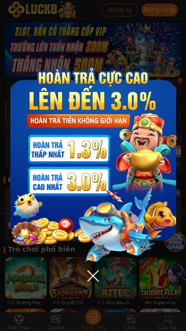 Screenshot 25/04/2025 8luck8.work LUCK8 Casino | Truy Cập Nhà Cái Số 1 Tại Việt Nam Welcome Thông báo thanh toán Chi tiết Mã giao dịch: Đội: Tiền cược: Thưởng: Tiền nạp đã xử lý thành công Số tiền: Tiền rút đã xử lý thành công Số tiền: Tiền rút đã xử lý thành công Số tiền: Xác nhận đã nhận tiền Lịch sử Đăng ký Đăng nhập Quý khách hàng thân mến! Để tạo cho người chơi trải nghiệm trò chơi phong phú hơn, công ty chúng tôi đã 