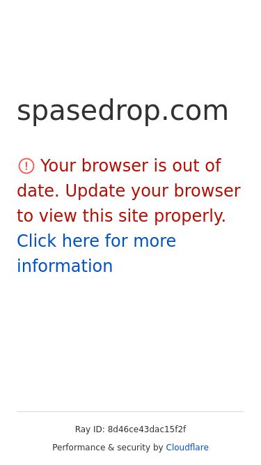 Screenshot 18/10/2024 spasedrop.com