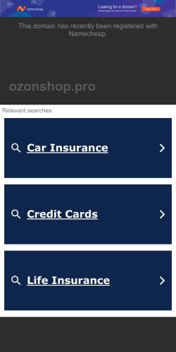 Screenshot 28/09/2024 ozonshop.pro