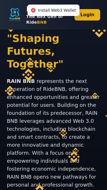 Screenshot 22/01/2025 rainbnb.com