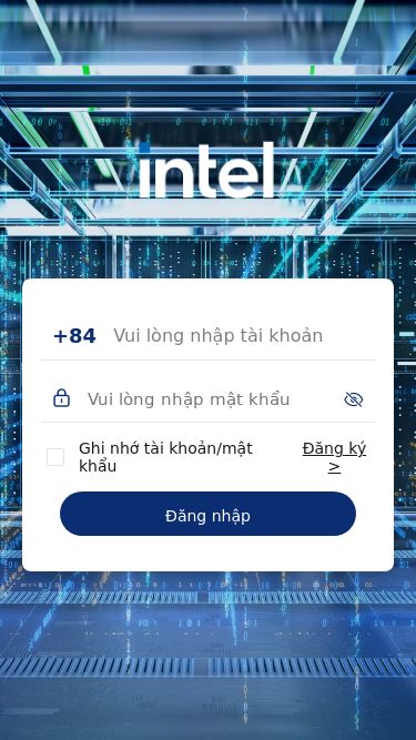 Screenshot 16/03/2025 intel-o.cyou Please enable JavaScript to continue.+84Vui lòng nhập tài khoảnGhi nhớ tài khoản/mật khẩuĐăng ký >Đăng nhập