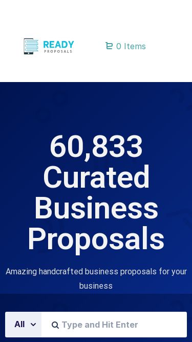 Screenshot 16/01/2025 readyproposals.com