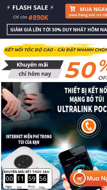 Screenshot 09/03/2025 ultralinkvn.io.vn BỘ ĐỊNH TUYẾN BỎ TÚI ULTRALINK ⚡️ FLASH SALE ⚡️Chỉ còn#890KMUA NGAY(xem hàng mới trả tiền)GIẢM GIÁ LÊN TỚI 50% DUY NHẤT HÔM NAYCô ThảoĐã đặt mua số điện thoại 0943388***Vừa xongKẾT NỐI TỐC ĐỘ CAO - CÀI ĐẶT NHANH CHÓNGYêu thíchBỘ ĐỊNH TUYẾN BỎ TÚI ULTRALINK CÔNG NGHỆ MỚI 20254.94.068  Đánh Giá   8.089  Đã BánGiá gốc:1.780.000VNĐChỉ còn890.000 VNDGiảm 30%Bảo hành 12 thángKiểm hàng trước khi thanh toá