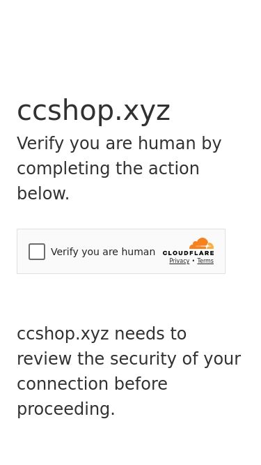 Screenshot 23/02/2025 ccshop.xyz Just a moment...ccshop.xyzVerify you are human by completing the action below.ccshop.xyz needs to review the security of your connection before proceeding.Verification successfulWaiting for ccshop.xyz to respond...Enable JavaScript and cookies to continueRay ID: 916111780daaf92aPerformance & security by Cloudflare