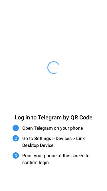 Screenshot 19/05/2025 teleygram.top Telegram Log in to Telegram by QR Code Open Telegram on your phone Go to Settings > Devices > Link Desktop Device Point your phone at this screen to confirm login