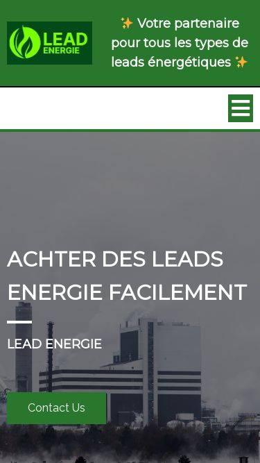 Screenshot 21/10/2024 leadenergie.com