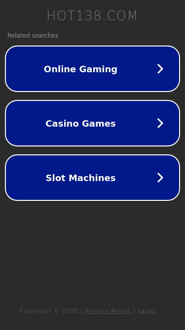 Screenshot 09/02/2025 app.hot138.com 