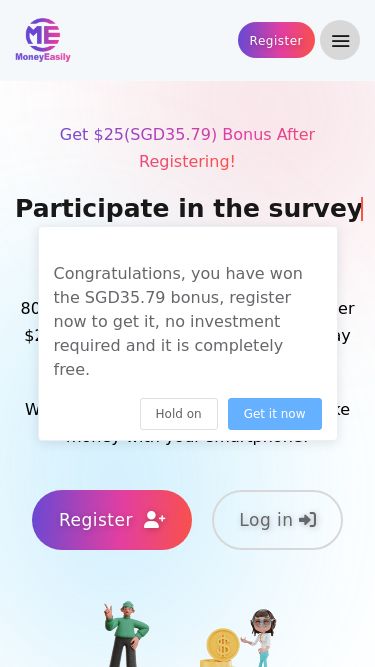 Screenshot 27/02/2025 clickukuprize.buzz MoneyEasily - Get paid for completing tasks and make money onlineqv2nUd38h5JfVvMc45lDTerms of ServiceOFLEnyMunJgCP4iDaEz7LhVvwpKk07jXKZdUsvUGrnryiThese Google Analytics Terms of Service (this 