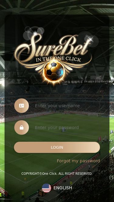 Screenshot 24/05/2025 app.oneclickia.com ONE CLICK Seu navegador não suporta a tag de vídeo. Login Forgot my password COPYRIGHT©One Click. ALL RIGHT RESERVED. English