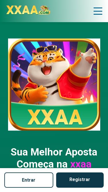 Screenshot 14/11/2025 xxaabet.net XXAA.COM BET OFICIAL♦️Plataforma Oficial com Certificação eCOGRA Início Login cassino Slots Promoções VIP Sobre Entrar Registrar × Início Login cassino Slots Promoções VIP Sobre Entrar Registrar Sua Melhor Aposta Começa na xxaa xxaa: prêmios reais, promoções contínuas e cassino ao vivo. Inscreva-se agora e garanta seu pacote inicial de prêmios. Pagamentos rápidos e seguros xxaa nasceu lá atrás, em 2010, quando um grupo de entusiastas por apostas e tecnologia decidiu criar uma plataform