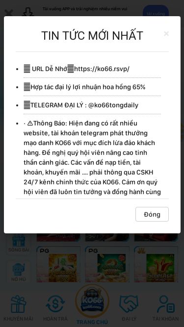 Screenshot 23/02/2025 m.ko66km.site KO66 Tải xuống APP và trải nghiệm nhiều niềm vui hơntải xuốngL