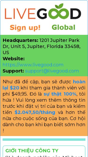 Screenshot 08/08/2024 12:14:47 livegood.ofaview.com