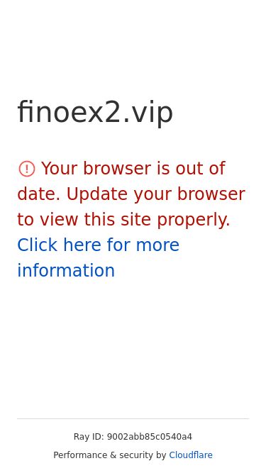 Screenshot 11/01/2025 finoex.vip 